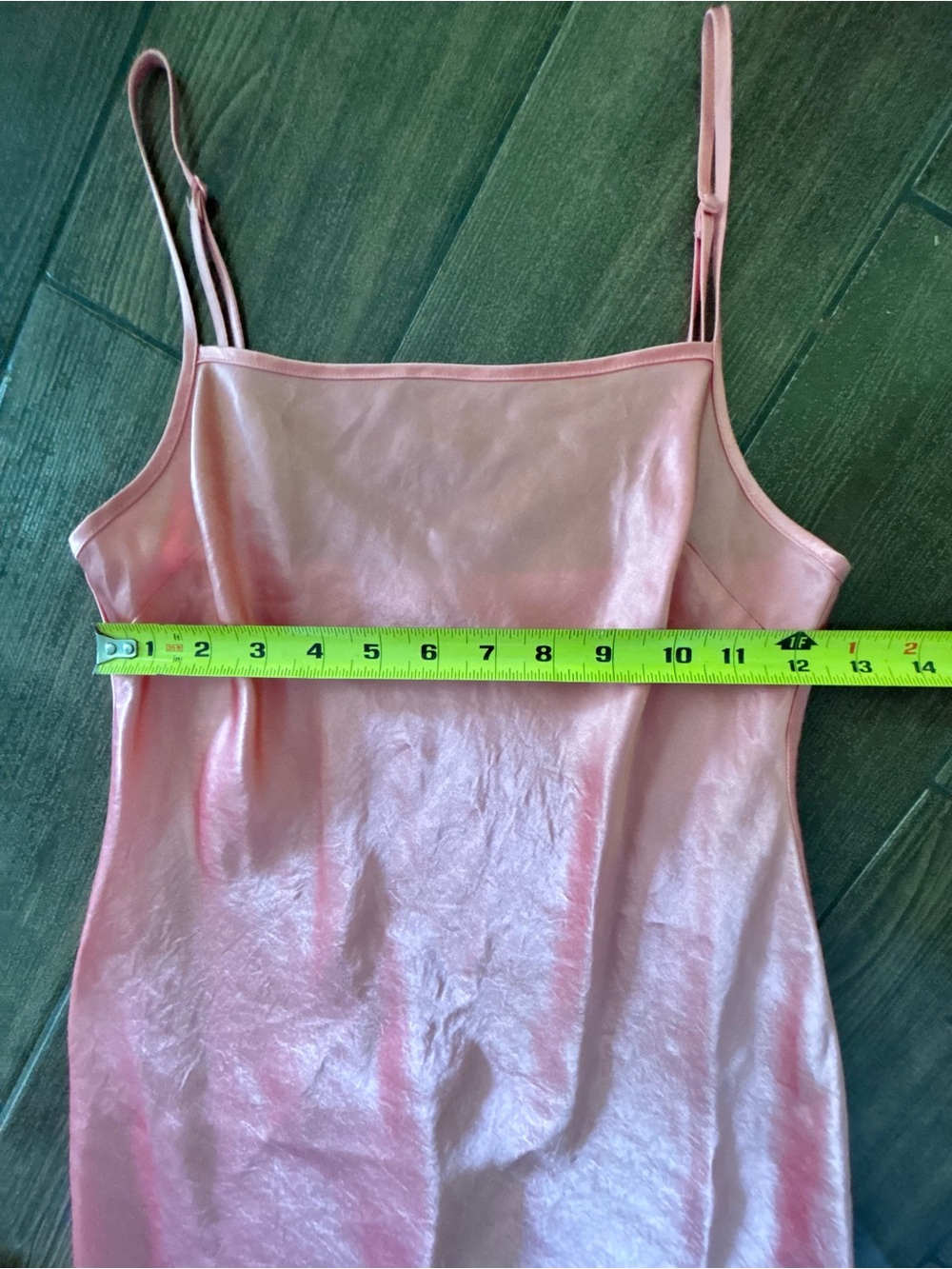 Babaton Salmon Pink Cowl Neck Satin Slip Dress 2XS - Picture 6 of 6
